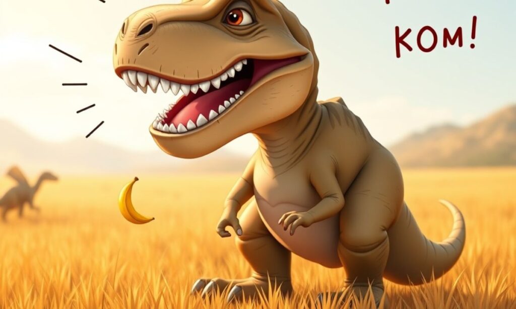 Clever T-Rex Puns With Tiny Arms And Huge Laughs
